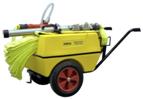 429952 Firefighting Foam Cart with Low Exp Nozzle Left Side Front Tilt