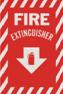BL114 Fire Extinguisher Sign